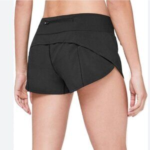 lululemon athletica Black Athletic Running Shorts